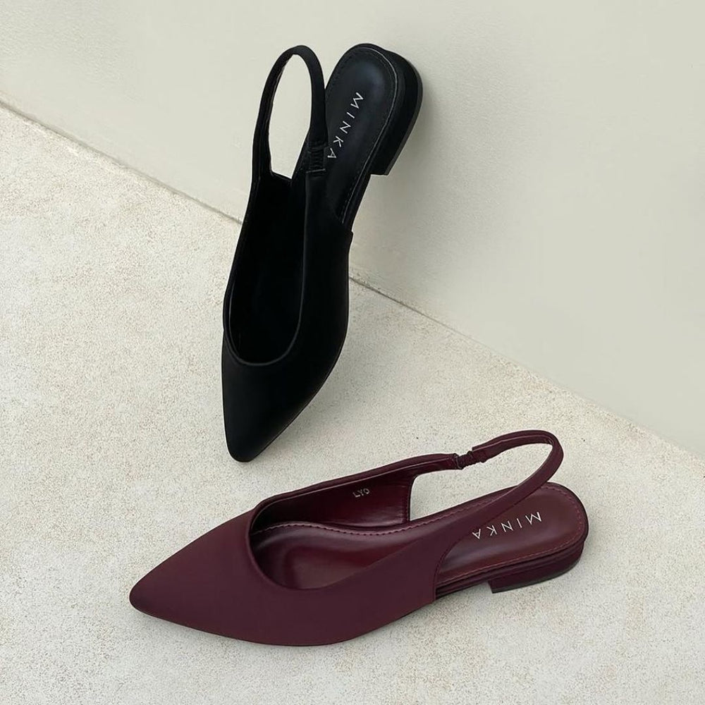 Bella Slingback Pumps, velvet slingback heels – photo 2