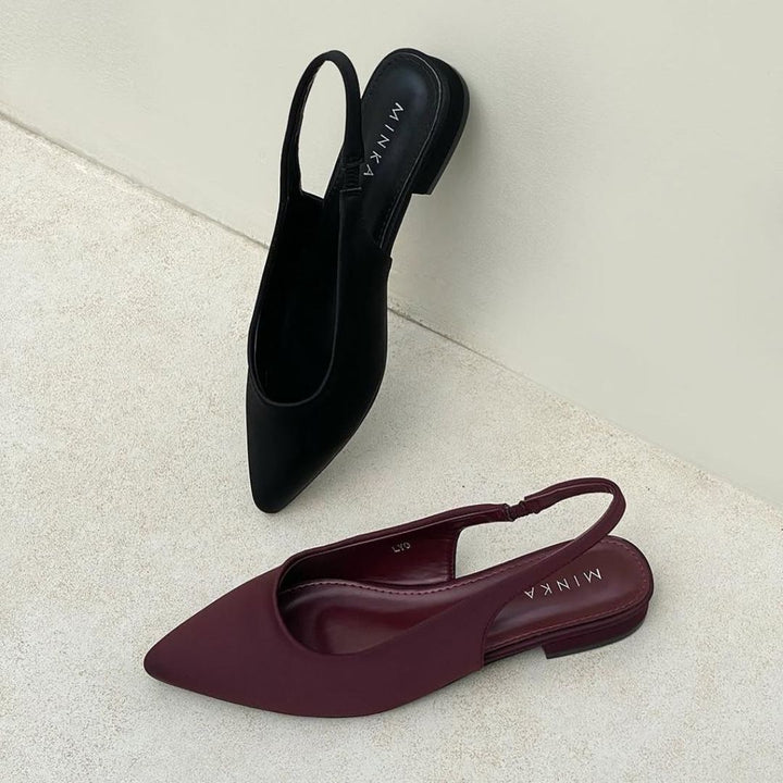 Bella Slingback Pumps, velvet slingback heels – photo 2
