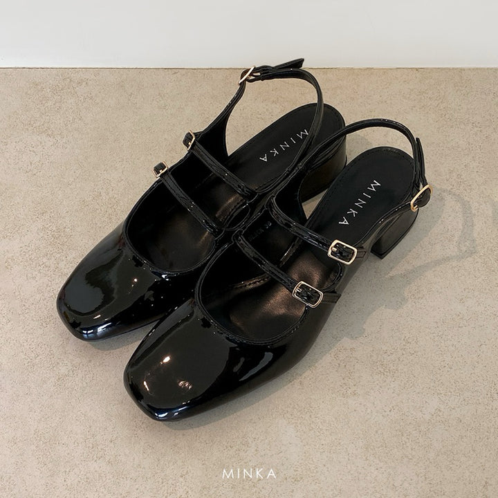 Alexa Slingback Mary Janes in black – slingback Mary Jane heels